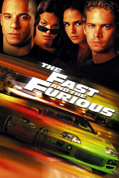 The Fast and the Furious movie poster