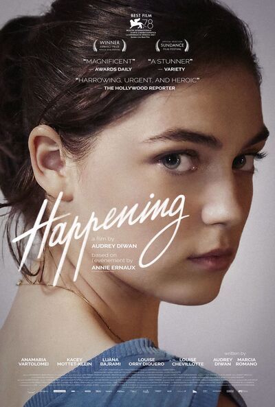 Happening movie poster